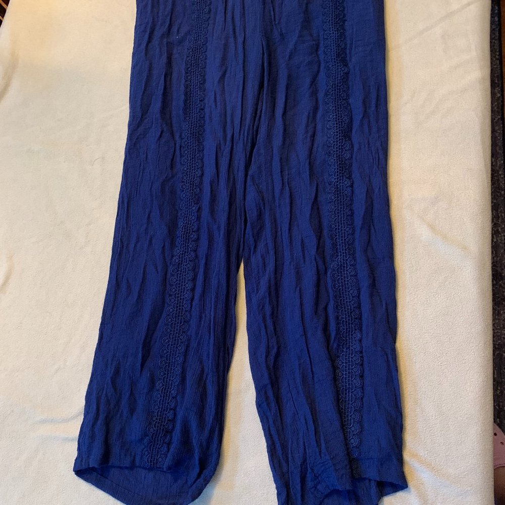 New Directions Gauze Gaucho pants
